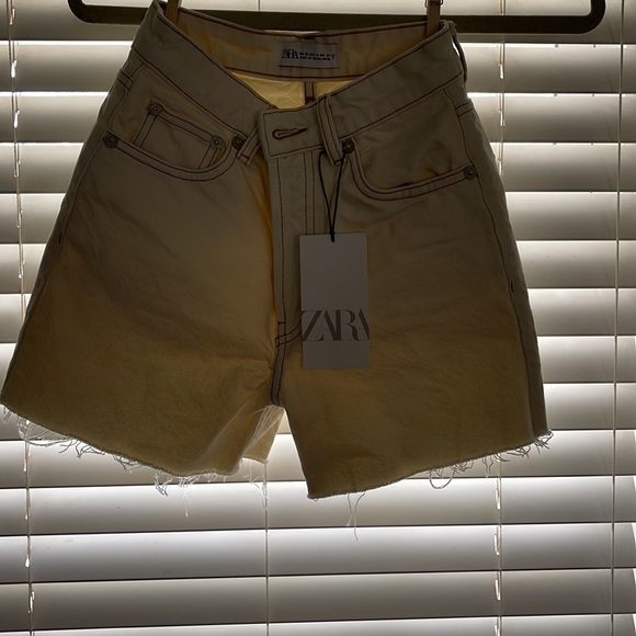Zara button fly shorts - Picture 2 of 4